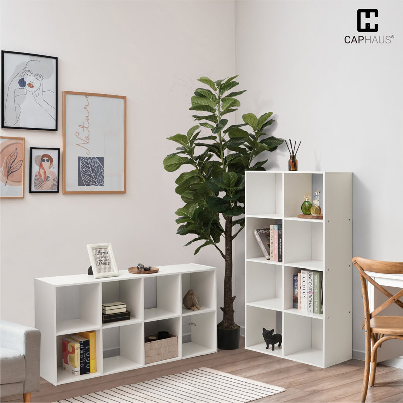 NEW 11 Cube Bookcase 2024 Storage, White